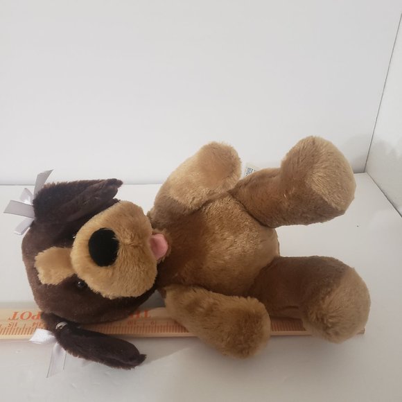 Build A Bear Stuffed Puppy With Pig Tails - Picture 4 of 6